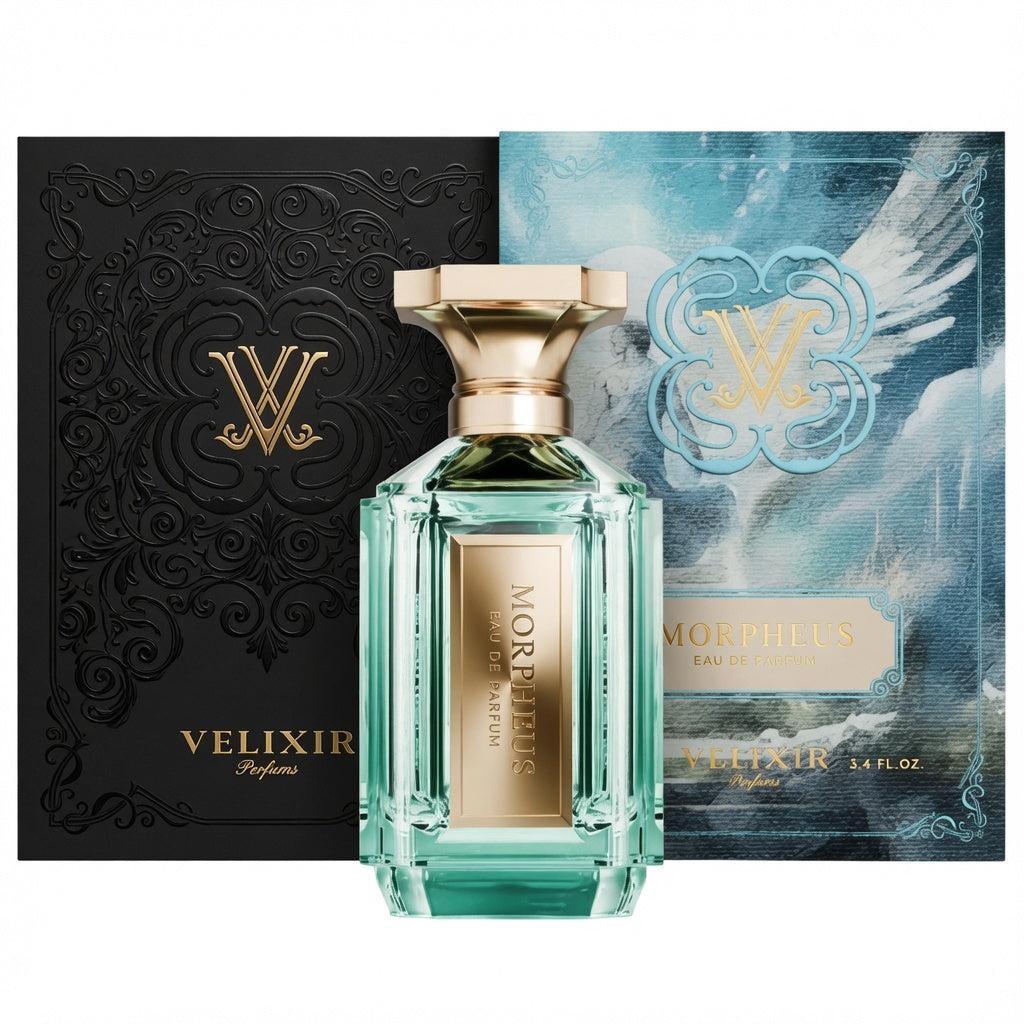 Morpheus by Velixir | 100ml Eau De Parfum | Citrus Bergamot Ginger Guaiac Wood Black Tea