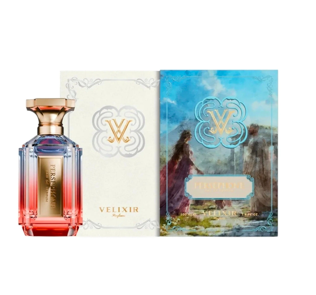 Persephone by Velixir | 100ml Eau de Parfum |Mandarin Orange Pear Benzoin Musky Sweet