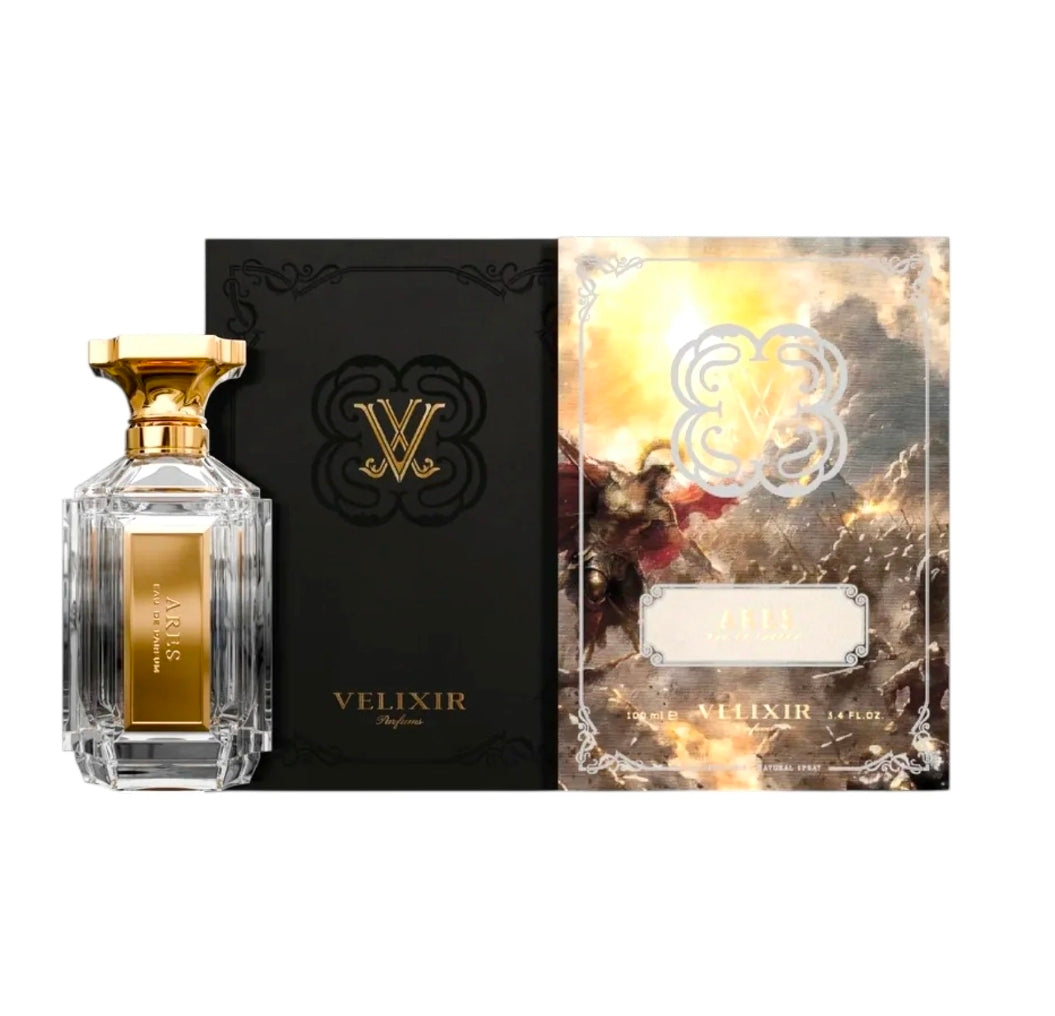 Ares by Velixir |  100ml Eau de Parfum | right citrus juicy mandarin orange cedarwood  Sandlewood Woody