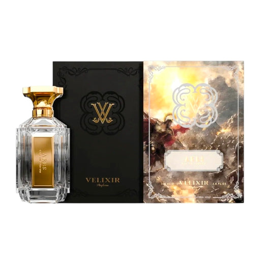 Ares by Velixir | Eau de Parfum | Bright citrus juicy mandarin orange cedarwood  Sandlewood Woody