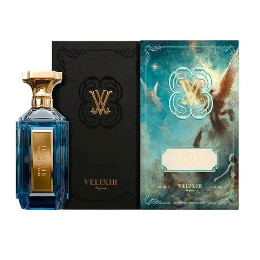 Icarus by Velixir | Eau De Parfum | Pear Bergamot Orange blossom Mandarin Orange Gnger Musk Cedarwood