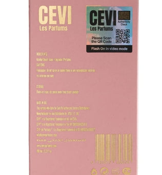 Kalbem by Cevi X 100ml Extrait de Parfum tangerine ylang-ylang plum peach peony solar vanilla musk