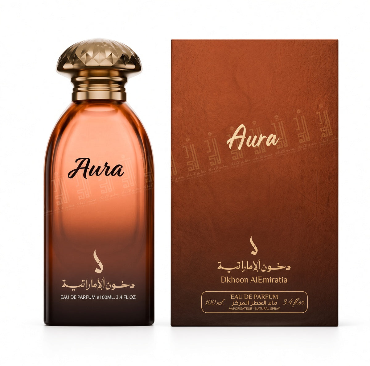 Aura by Dkhoni Eau de Parfum 100ml bottle with box