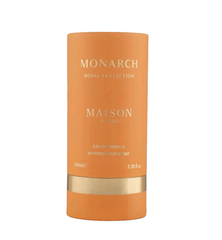 Monarch by Maison Asrar 100ml Eau de Parfum Cardamom, Peach, Cinnamon Jasmine, Milk, Coconut Heliotrope, Patchouli, Musk