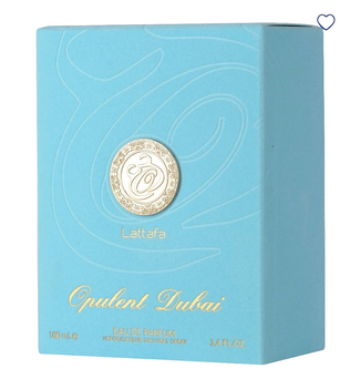 Opulent Dubai 100ml Eau de Parfum fruity citrus ginger mango jasmine violet cedarwood ambergris oakmoss benzoin