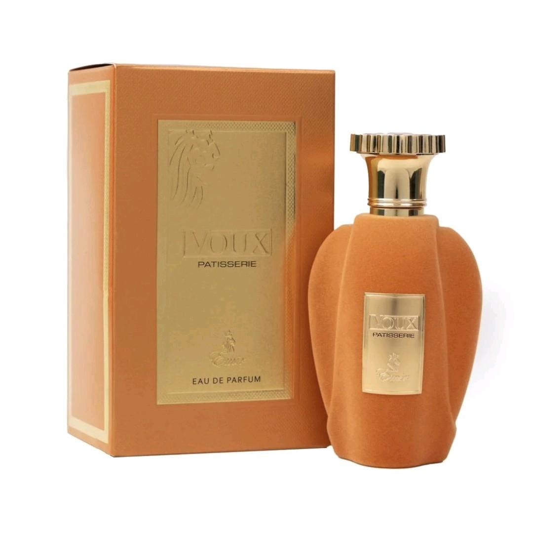 Voux Patisserie 100mls eau de parfum gourmand vanilla tangerine saffron cardamon perfume for women