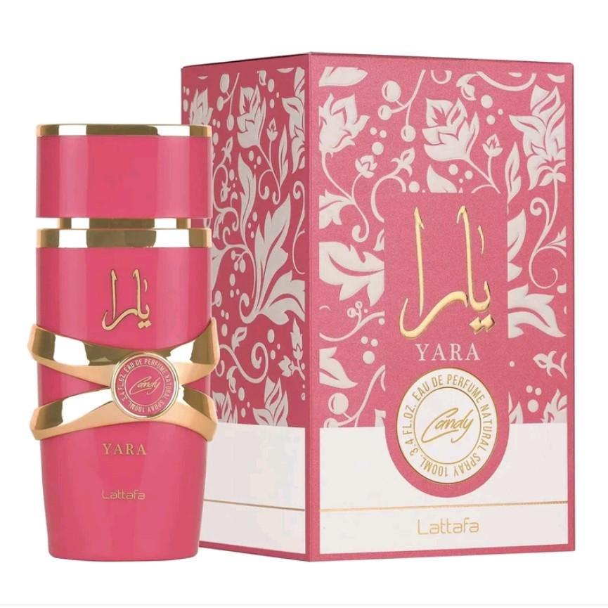 Yara Candy by Lattafa 100ml Eau de Parfum fruity sweet candy vanilla musky unisex perfume fragrance