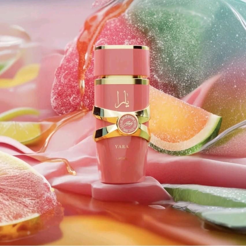 Yara Candy by Lattafa 100ml Eau de Parfum fruity sweet candy vanilla musky unisex perfume fragrance