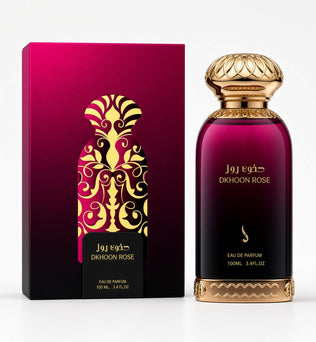 Dkhoon Rose Eau de Parfum 100ml bottle with box