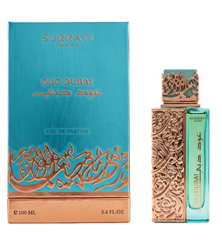 Surrati Oud Dubai 100ml Eau de Parfum citrus fruity sweet aromatic amber woods