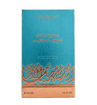 Surrati Oud Dubai 100ml Eau de Parfum citrus fruity sweet aromatic amber woods