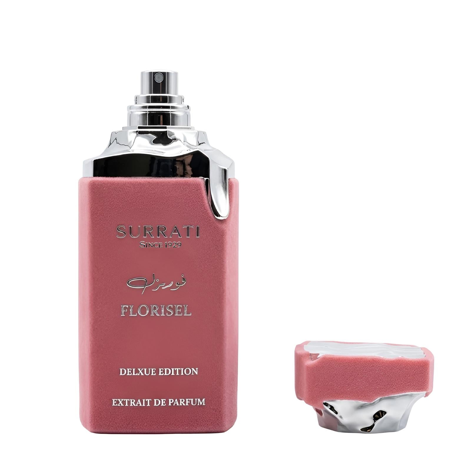 Florisel Deluxe Edition 100ml Extrait de Parfum powdery iris violet green notes jasmine rose acacia peach musk