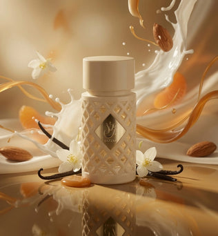 Jazzab Elixir by Ard al Zaafaran 100ml Eau de Parfum almond milk hazelnut mandarin vanilla tonka jasmine caramel amber musk woody notes