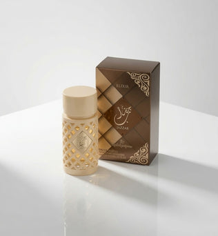 Jazzab Elixir by Ard al Zaafaran 100ml Eau de Parfum almond milk hazelnut mandarin vanilla tonka jasmine caramel amber musk woody notes