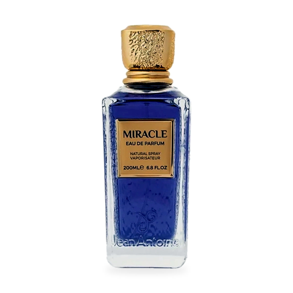 Miracle by Jean Antoine 200ml eau de parfum bottle