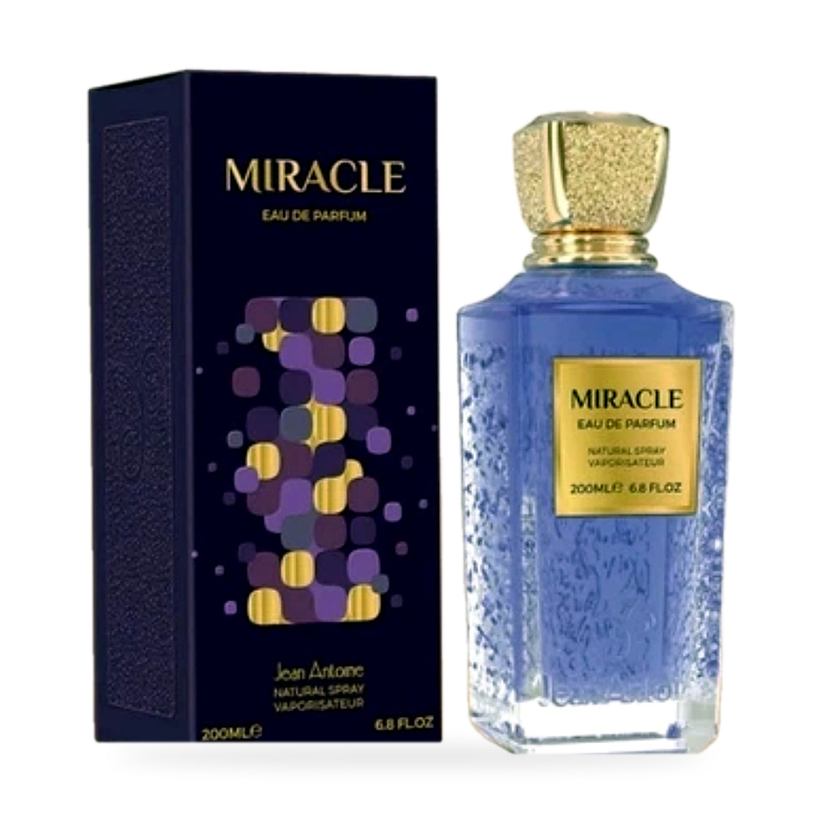 Miracle by Jean Antoine 200ml eau de parfum bottle – image 2