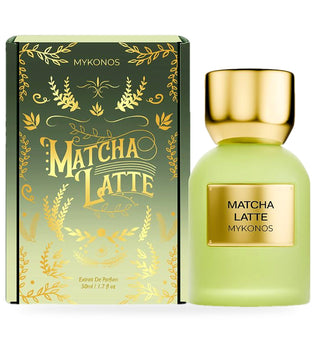 Matcha Latte by Mykonos 50ml bottle with green box