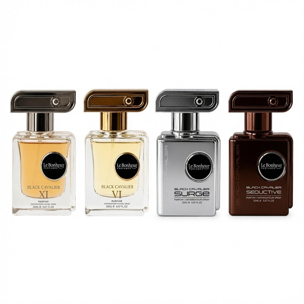 Black Cavalier Signature Collection 20ml x 4