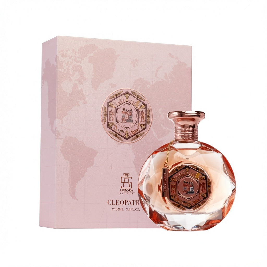 Cleopatra by Aurora 100ml Eau de Parfum Bergamot Pear Saffron Rose Jasmine Vanilla Musk