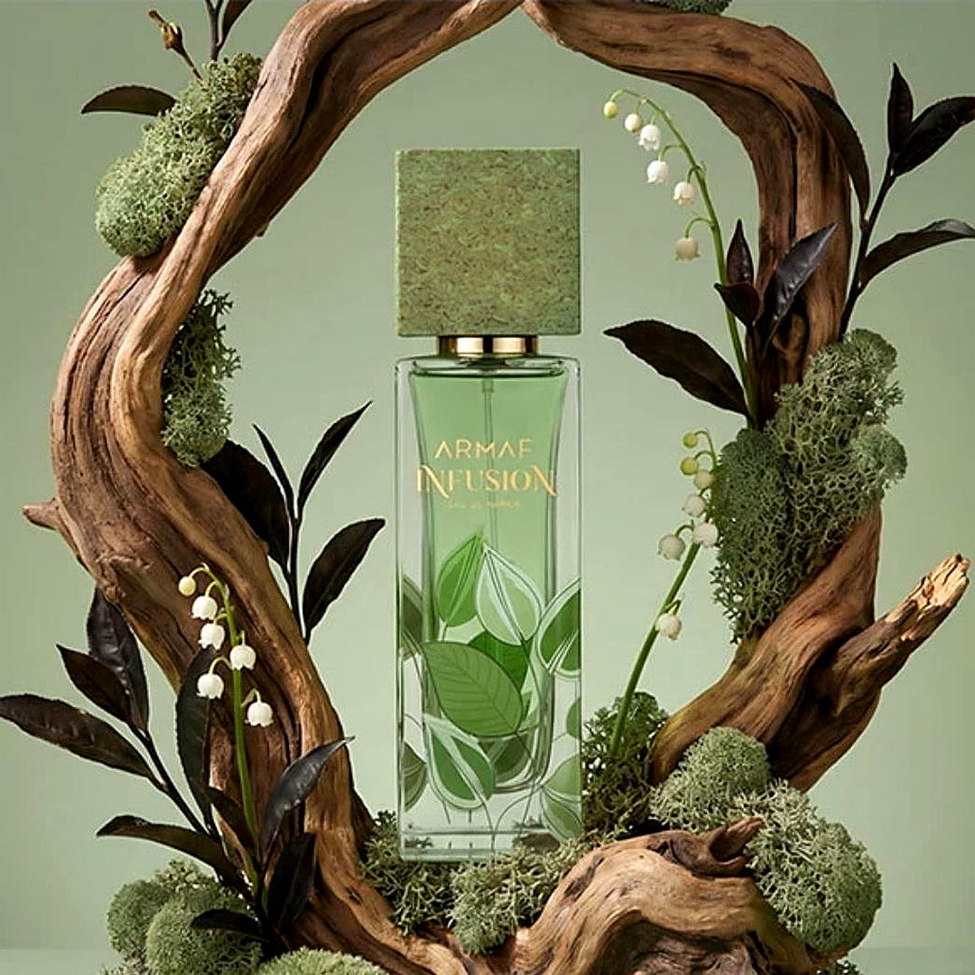 Armaf Infusion 80ml Eau de Parfum Bergamot Lemon Green Notes Geranium Lavender Musk