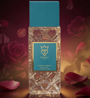 Deep Night By Bujairami 100ml Extrait De Parfum Bulgarian Rose Violet Strawberry Rose Agarwood  Vanilla Amber Caramel Cedar
