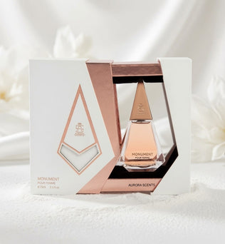 Monument Pour Femme – 75ml Eau de Parfum Bergamot Mandarin Plum Orris Amberwood Musk Vanilla Patchouli