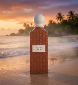 Nude Coral Diamond By IBRAQ 150ml Eau de Parfum Bergamot Sea Notes Saffron Incense Musk Patchouli
