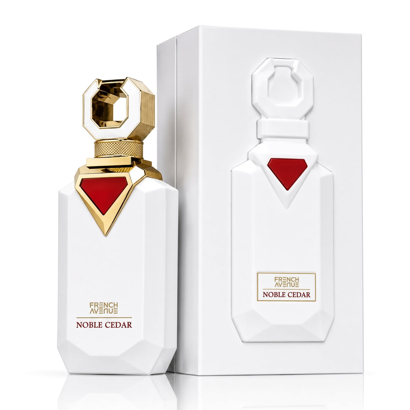 Noble Cedar by French Avenue 100ml Extrait de Parfum Bergamot Orange Blossom White Musk Cedarwood