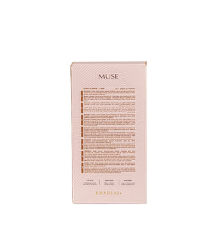 Khadlaj Muse 100ml Eau de Parfum Creamy Floral Gourmand Scent Vanilla Almond Warm Amber White Musk