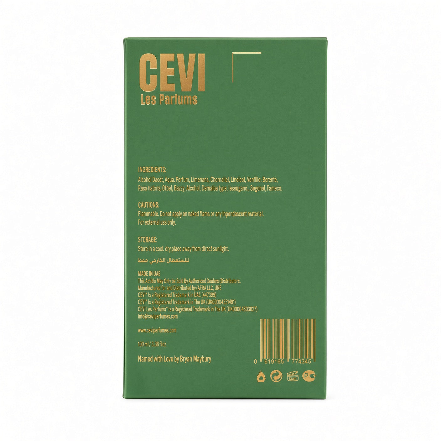 Vetiver Theory By Cevi Les Parfum 100ml Extrait de Parfum Citrus Spicy Blackcurrant Amber Vetiver