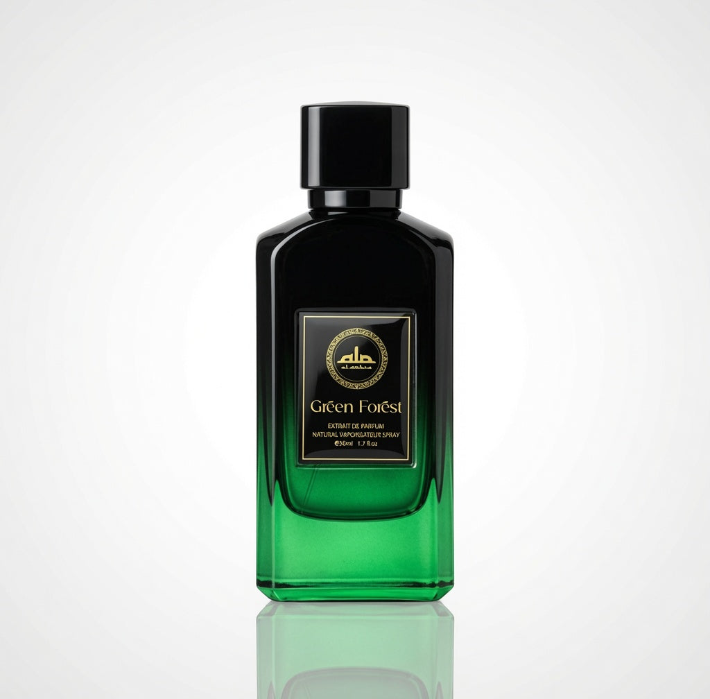 Green Forest by Al Ambra 50ml Extrait De Parfum Grapefruit Bergamot Blackcurrant Cardamom Ginger Vetiver Patchouli