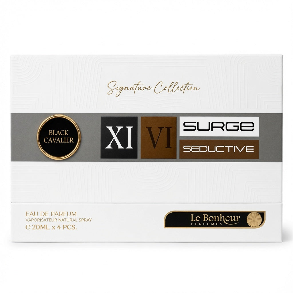 Black Cavalier Signature Collection 20ml x 4