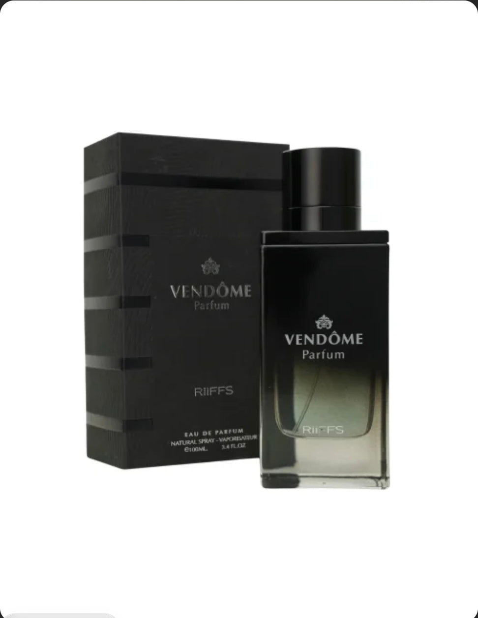 Vendome by Riiffs 100ml Eau de Parfum Bergamot Iris Chestnut Whiskey Amber