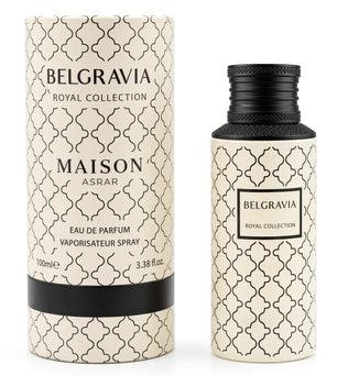Belgravia by Maison Asrar 100ml Eau de Parfum Bergamot Blackcurrant Lemon Freesia Sandalwood Caramel Cedarwood musk