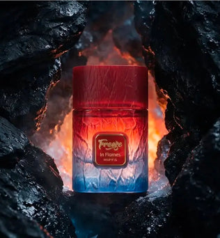 Freeze and Flames By Riiffs 100ml Extrait de Parfum Raspberry Snowflakes Passion Fruit Tea Sage Amber Musk