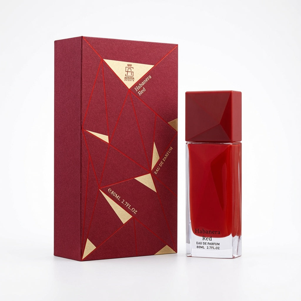 Habanera Red 80ml Eau de Parfum Pear Coffee Jasmine White Musk Orange Blossom Vanilla Patchouli