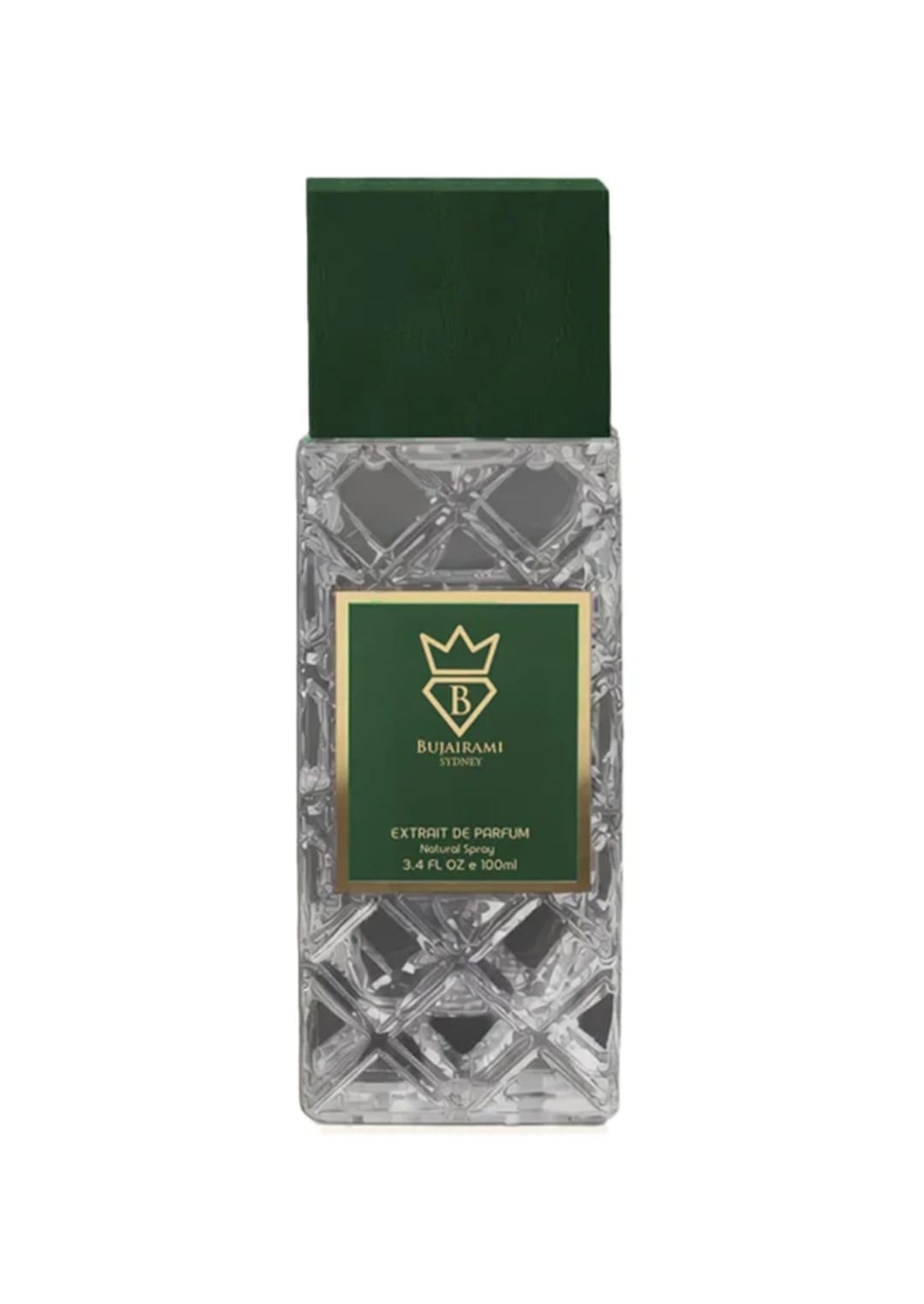 Vibration by Bujairami 100ml Extrait De Parfum Grapefruit Bergamot Jasmine Magnolia Ginger Musk Amber