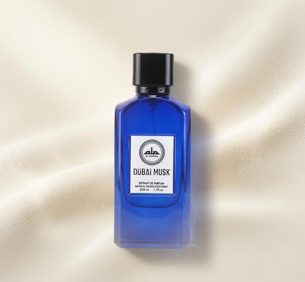 Dubai Musk Extrait De Parfum 50ml Al Ambra Bergamot Mandarin Blackcurrant White sandalwood Musk