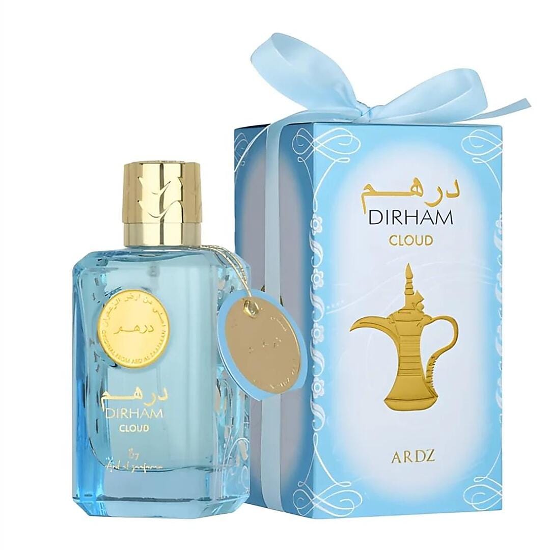 Dirham Cloud Perfume 100ml EDP Ard Al Zaafaran Cloudberry Fig Pear Lily of the Valley Violet Vanilla