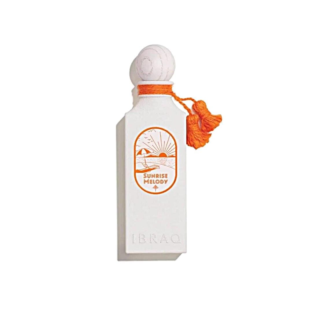 Sunrise Melody By IBRAQ Eau de Parfum 100ml Mandarin Oil Bitter Orange Oil Orange Blossom Indian Jasmine Vanilla Extract Musk
