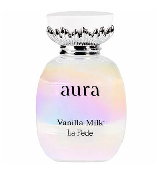 La Fede Aura Vanilla Milk Perfume 100ml EDP Khadlaj Pink Pepper Bergamot Jasmine Freesia Lily Amber Musk