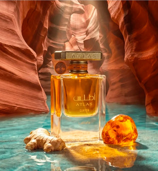 Atlas Canyon By Lattafa 55ml Eau de Parfum Bergamot Ginger Lemon Marine Notes Ambroxan Musk Patchouli