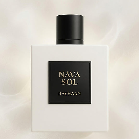 Nava Sol by Rayhaan 100ml eau de parfum bottle