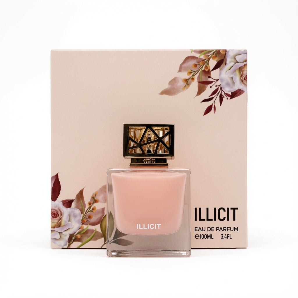 Illicit 100ml Eau de Parfum Coconut Peach Apricot Tuberose Jasmine Vanilla Milky Musk Vanilla