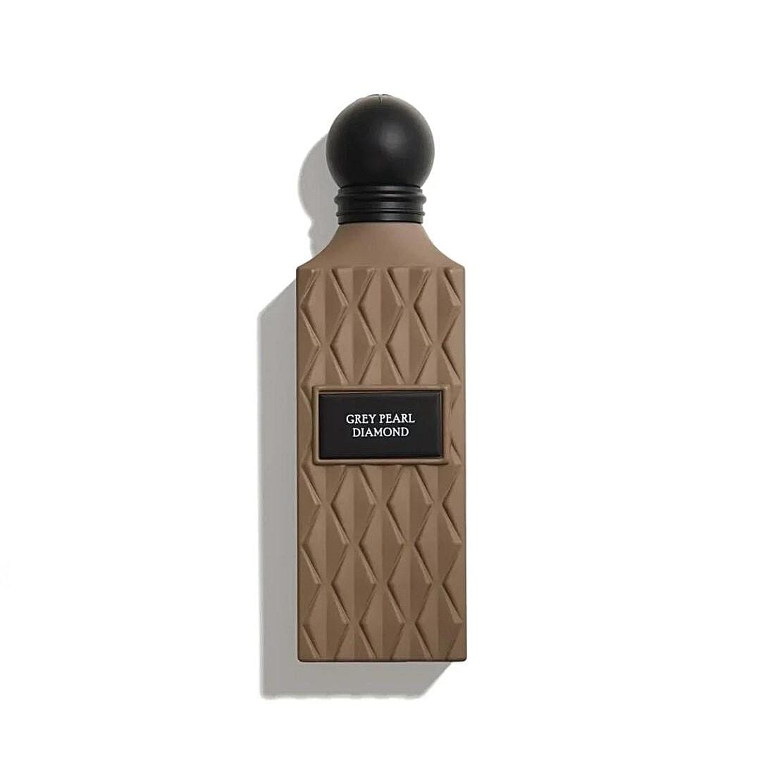 Grey Pearl Diamond By IBRAQ 150ml Eau de Parfum Aquatic Resin Cranberry Rose Patchouli Incense