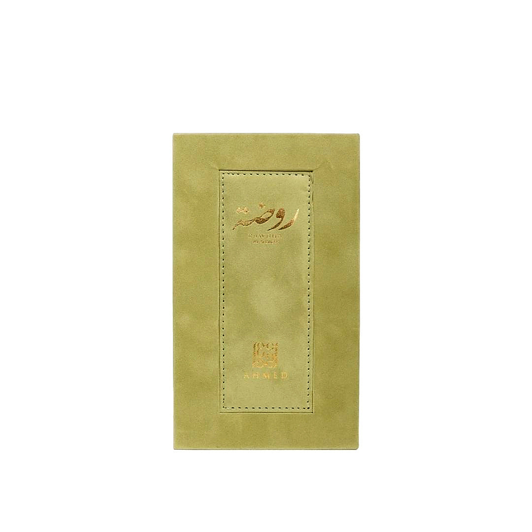 Rawdha By Ahmed Al Maghribi 50ml Eau de Parfum Agerwood Saffron Indian Rose Sandalwood Vetiver Amber Musk
