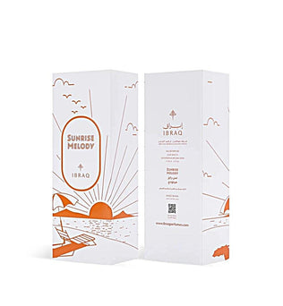 Sunrise Melody By IBRAQ Eau de Parfum 100ml Mandarin Oil Bitter Orange Oil Orange Blossom Indian Jasmine Vanilla Extract Musk