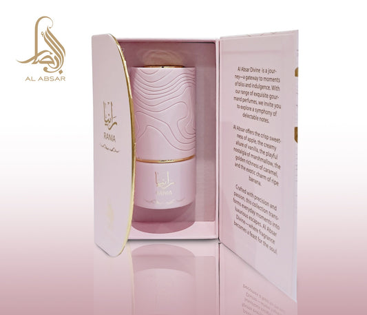 Al Absar Divine Rania 100ml Eau de Parfum mandarin orange blossom Vanilla perfume
