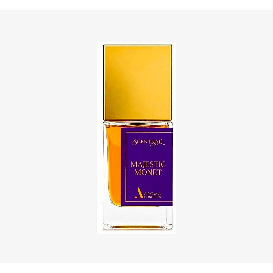 Majestic Monet 50ml Eau de Parfum by Scentrail Aroma Concepts Mandarin Frankincense Saffron Tuberose Cedarwood Patchouli Amber Vanilla Musk