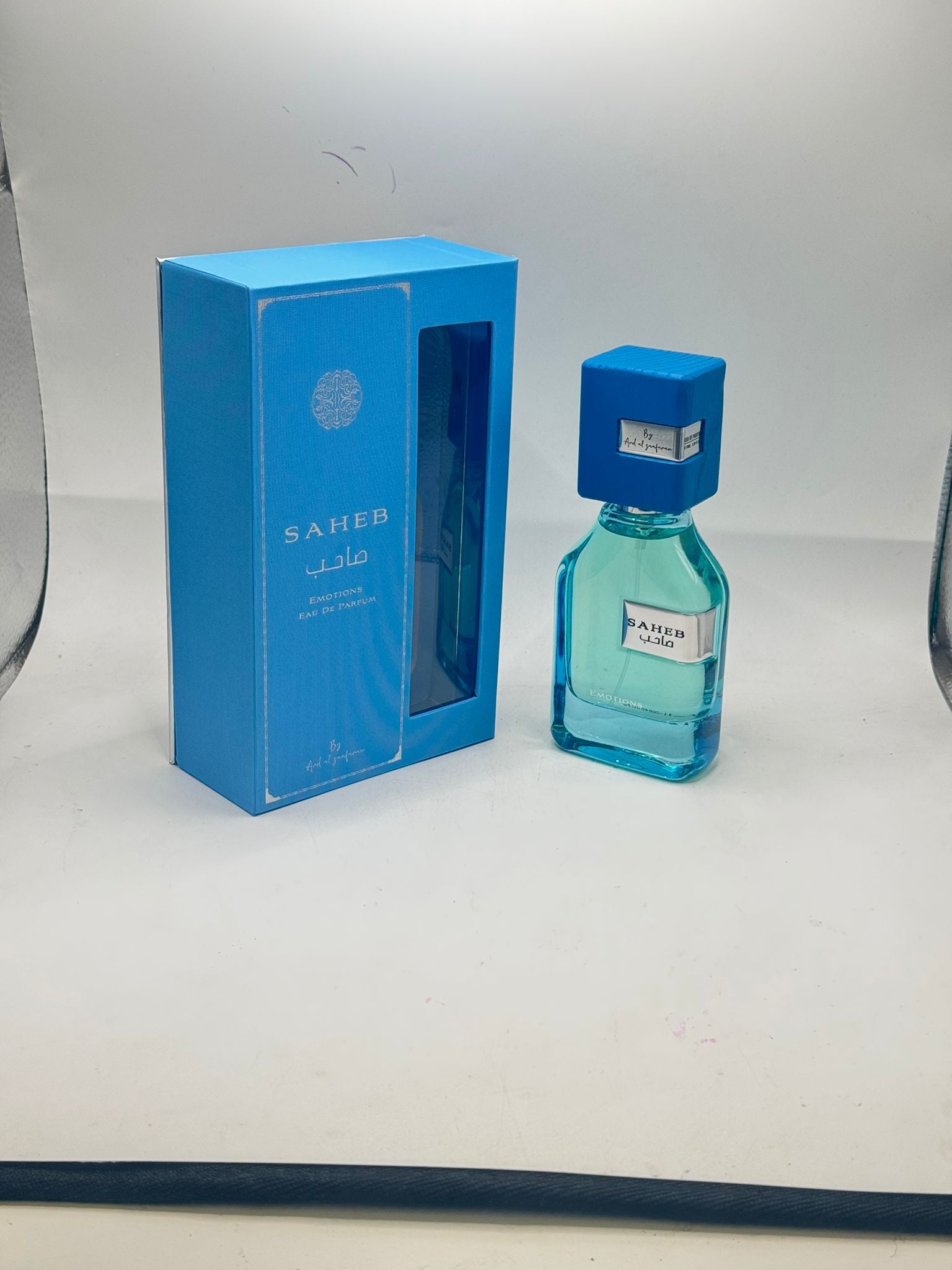 Saheb Emotions by Ard al Zaafaran 100ml Eau de Parfum cotton apple cypress orris rum saffron vanilla coconut musk